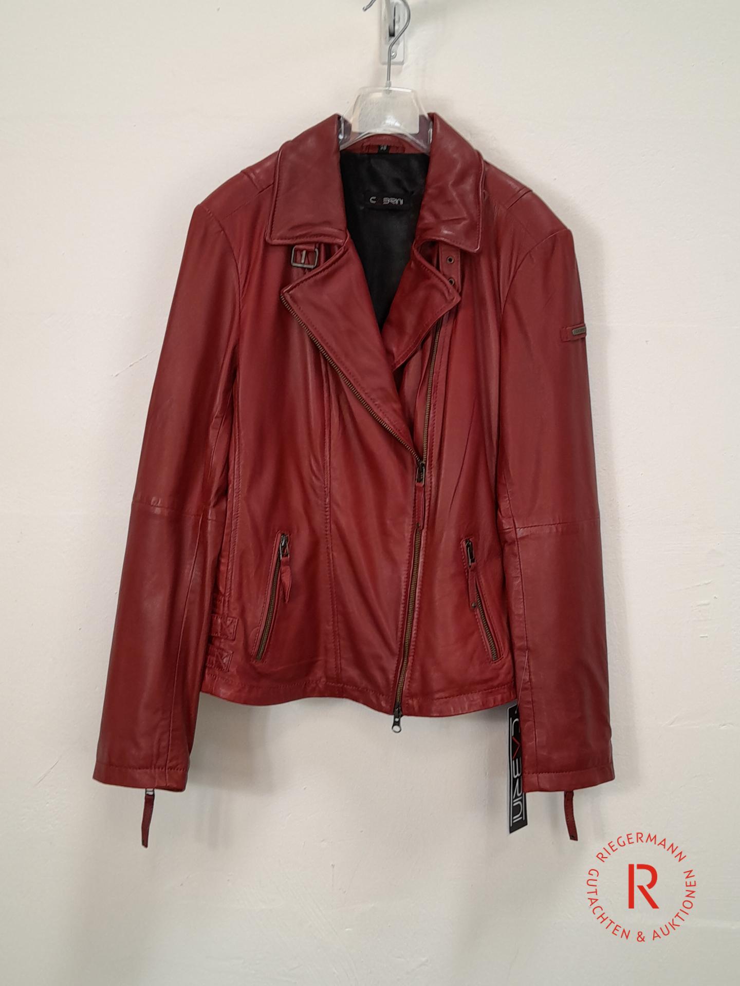 DAMEN LEDERJACKE GRÖSSE 38